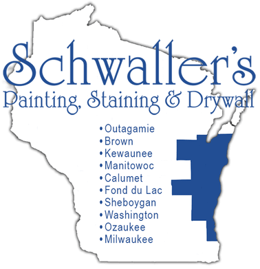 Schwaller's Painting, Staining & Drywall Service Area Eastern Wisconsin from Kewaunee to Milwaukee Counties.